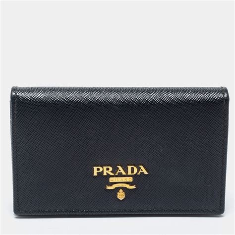 prada women's card holder|prada leather wallets for women.